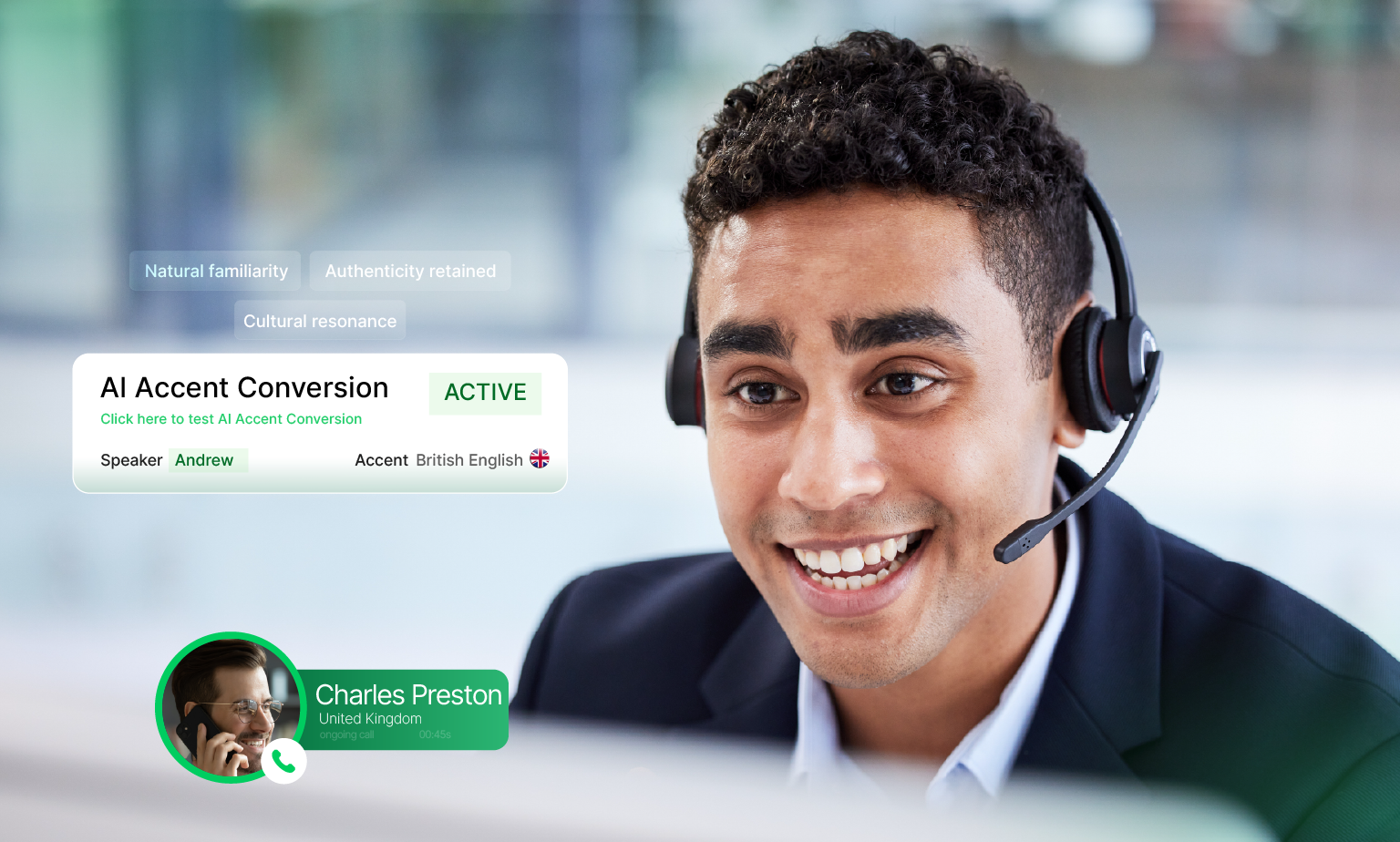 real time accent conversion