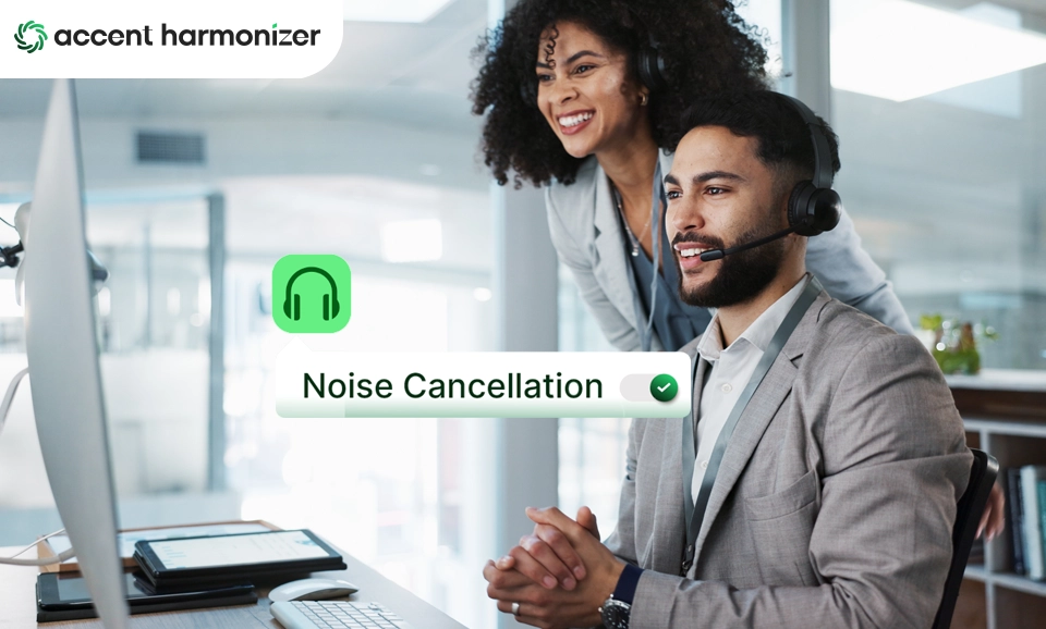 Contact center accent clarity AI