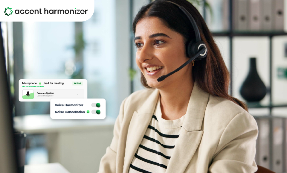 voice harmonization for contact center