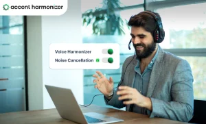 Accent clarity in customer conversations
