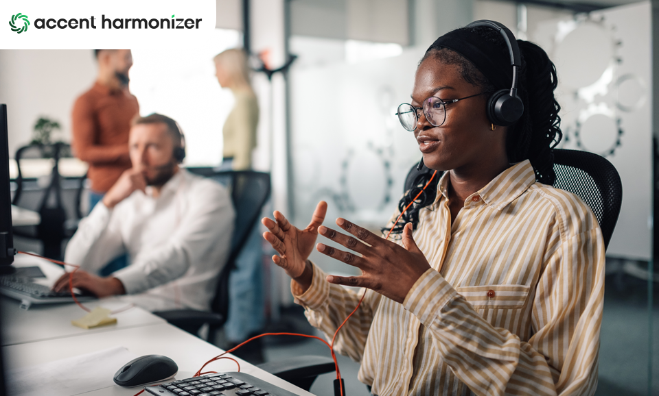 ai call center accent modification