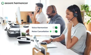 AI noise cancellation for call centers