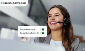 ai voice enhancer call center