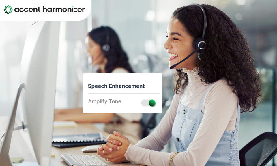 Accent conversion for QA managers improving call center scorecard accuracy