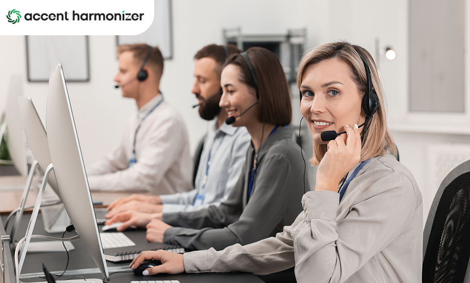 Real-time accent harmonization software for contact centers