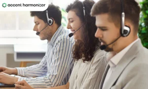 Real-time accent translation workflow for BPO contact centers