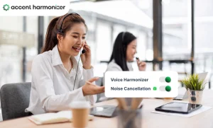 Live call accent harmonizer removes communication friction
